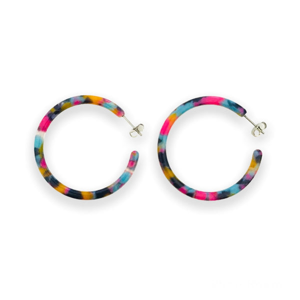 Hoop Earrings - Multi