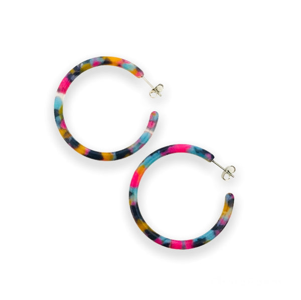 Hoop Earrings - Multi