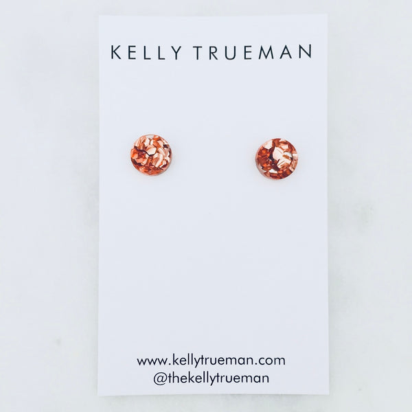 Small Studs - Rose Gold